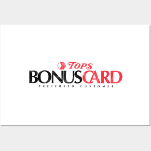 Tops Bonus Card Posters and Art